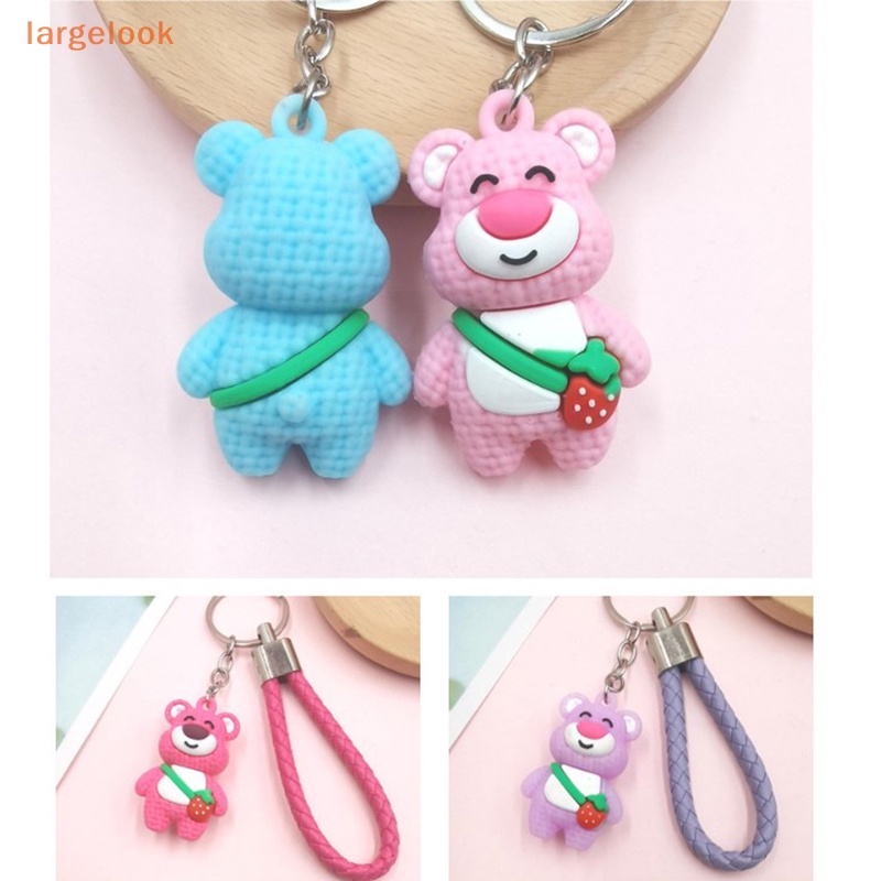 Móc Chìa Khóa Bằng Nhựa Resin Hình Winnie Hoạt Hình Dễ Thương