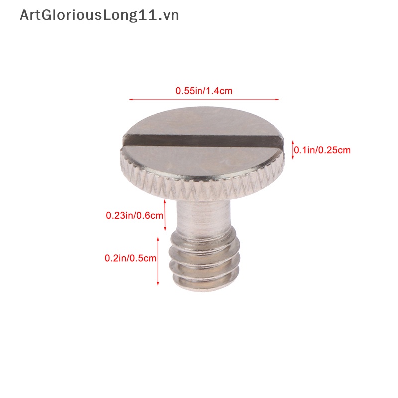 Set 5 Ốc Vít 1 / 4 Inch Tháo Lắp Nhanh Cho Chân Máy Ảnh