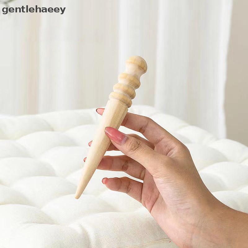 Dụng Cụ Đánh Bóng Cạnh Đồ Da Bằng Gỗ Trơn Chuyên Dụng