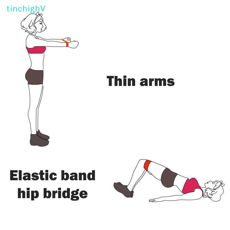 Dây Đai Kháng Lực Hỗ Trợ Tập Hông Yoga / Pilates / Thể Thao