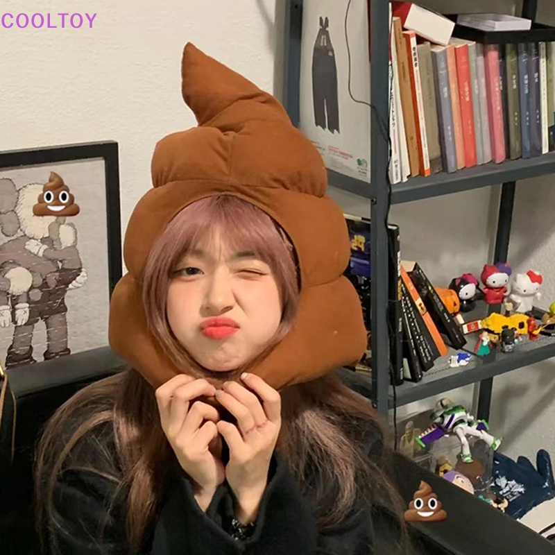 Cooltoy Mũ Nhồi Bông Hình Shit Vui Nhộn Sáng Tạo Dễ Thương