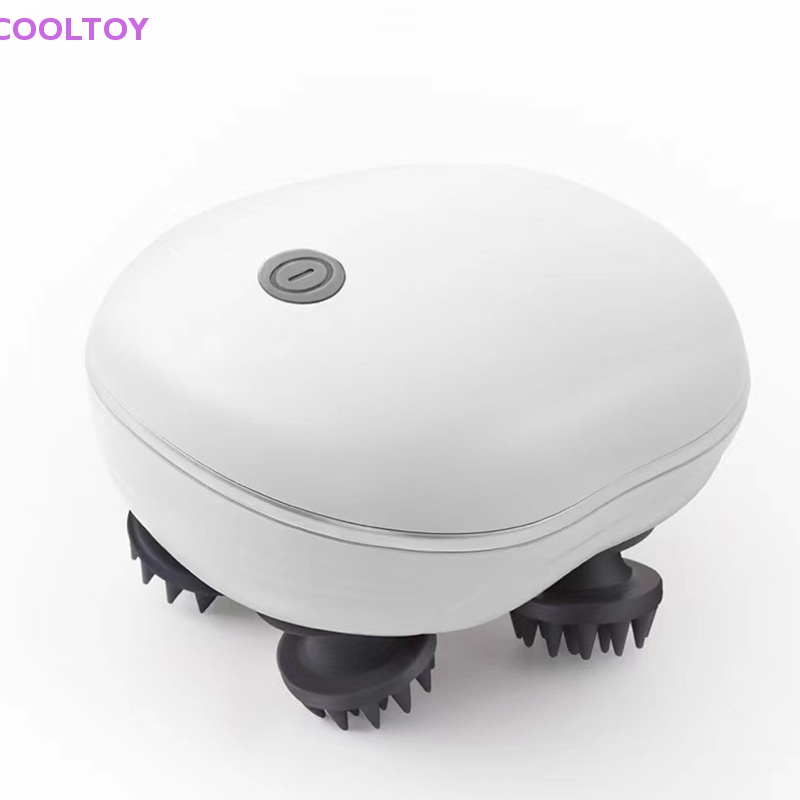 Cooltoy Máy Mát Xa Da Đầu Mèo Chạy Điện Chống Thấm Nước Giúp Thư Giãn Cổ Vai Và Cổ