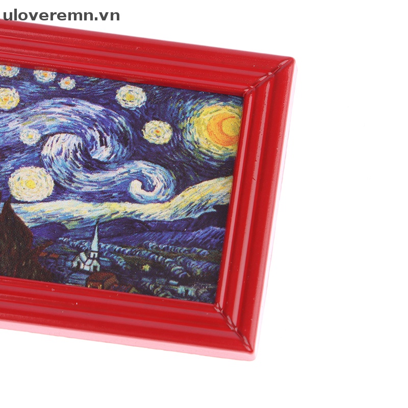 Tranh Treo Tường Họa Tiết Bầu Trời Đầy Sao Trang Trí Nhà Búp Bê Tỉ Lệ 1: 12