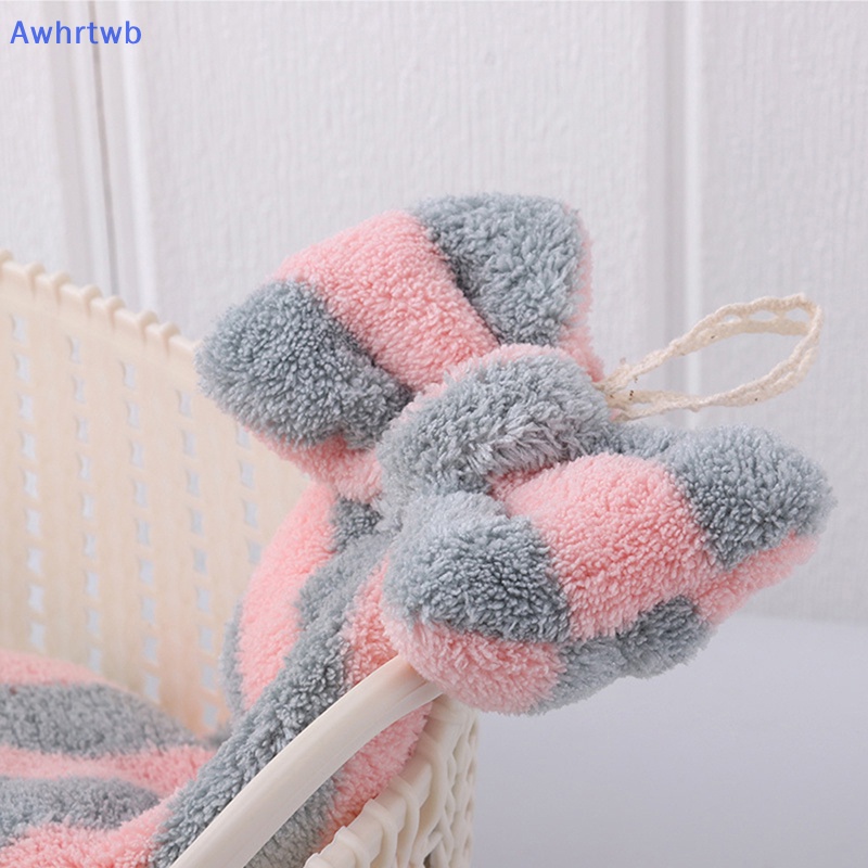 Khăn Lau Tay Vải Nhung San Hô Mềm Mại Thấm Hút Nước Nhanh Khô Tiện Dụng Cho Nhà Bếp / Phòng Tắm