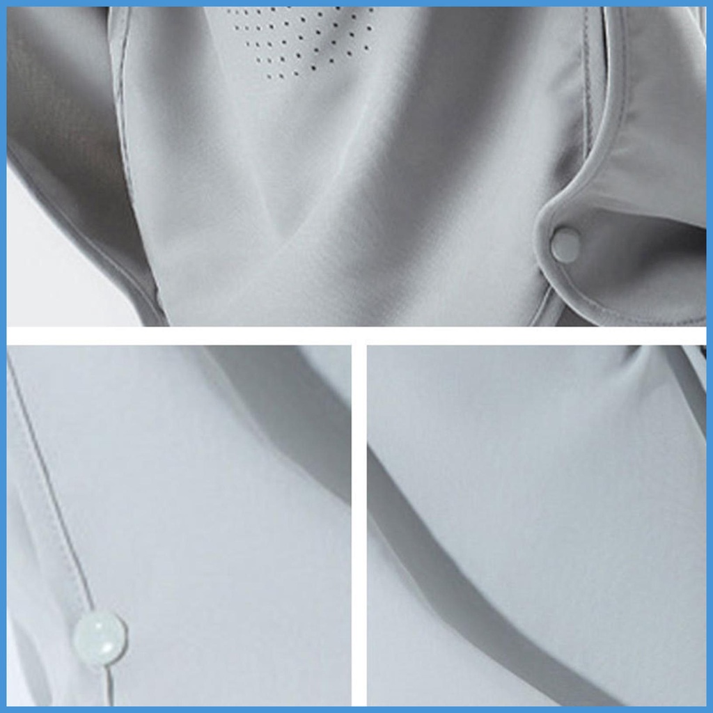 Mũ Rộng Vành Che Phủ Toàn Diện Chống Tia UV Có Thể Tháo Rời Đa Năng Thời Trang Mùa Hè Dùng Khi Đi Cắm Trại