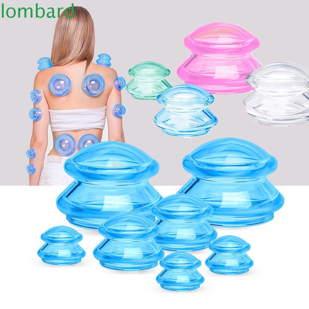 Cốc Giác Hút Chân Không Massage Cơ Thể Bằng Silicon Mềm Bền Chăm Sóc Sức Khỏe Kiểu Trung Hoa