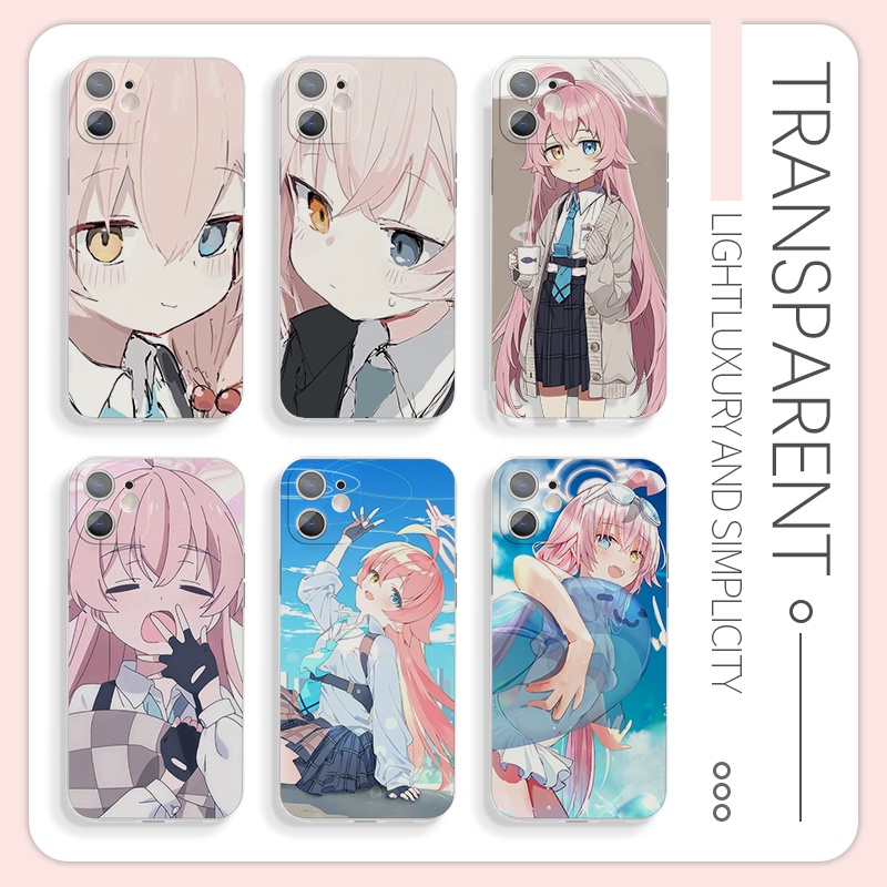 Blue Archive Takanashi Hoshino Two-Dimensional teenage girl phone case compatible with iPhone 13 Apple 14plus anime around