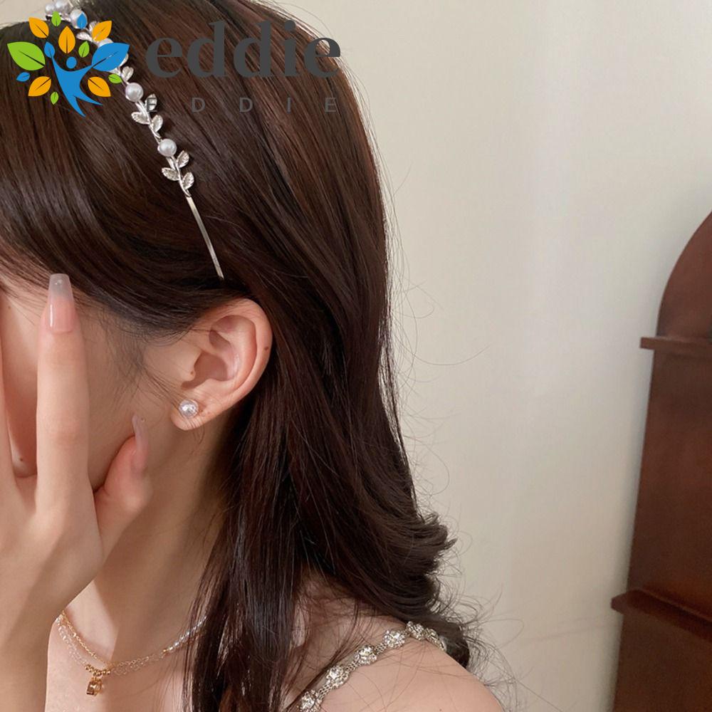 Băng Đô Lá 26Eedie Ngọt Ngào Đơn GiảnVương Miện Cài Tóc Cô Dâu Kiểu Hàn Quốc Dễ Thương