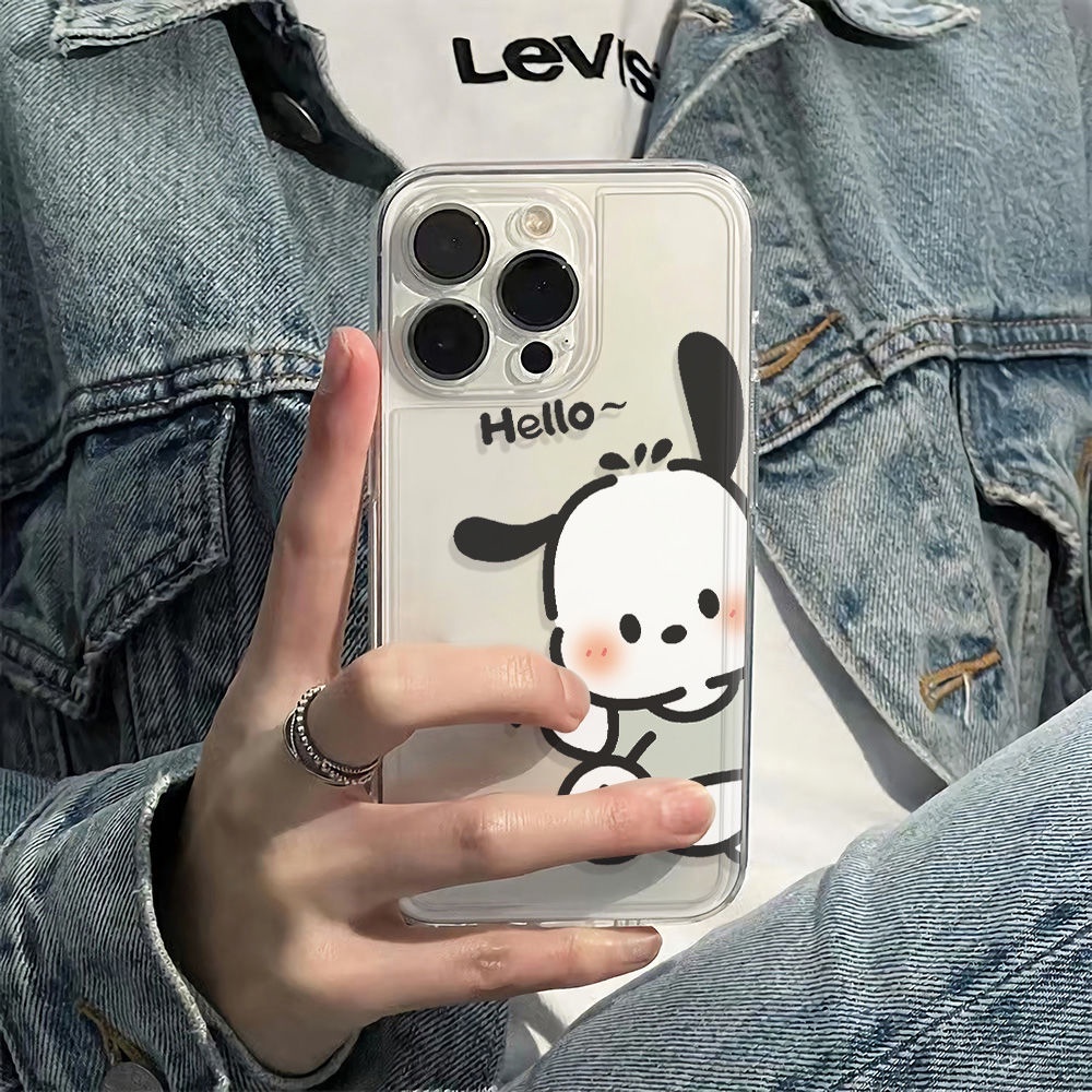 ✅Ốp Điện Thoại Mềm Chống Sốc Hình Chú Chó Pacha Cho Iphone 14Pro 12 6In11 7813 GFZC