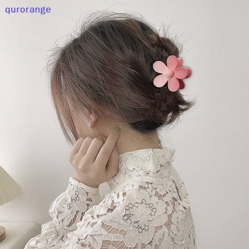 Qurorange Kẹp Tóc Đa Năng Hình Hoa Anh Đào Nở Tươi Tắn