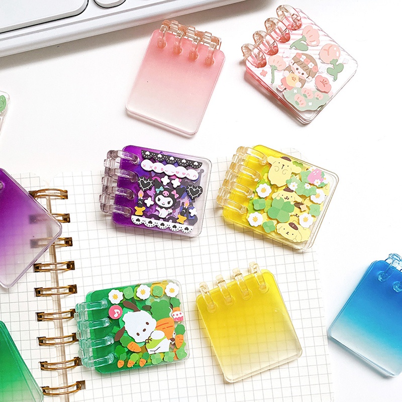 Sticker Dán Trang Trí Sổ Tay Bằng Acrylic Hình Dễ Thương DIY