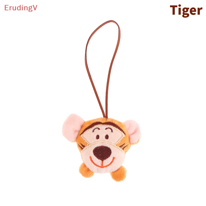 [ErudingV] Móc Chìa Khóa / Tên / Gấu / Hươu Cao Cổ / Vịt Bông Hoạt Hình Dễ Thương Chống Thất Lạc Trang Trí Túi X