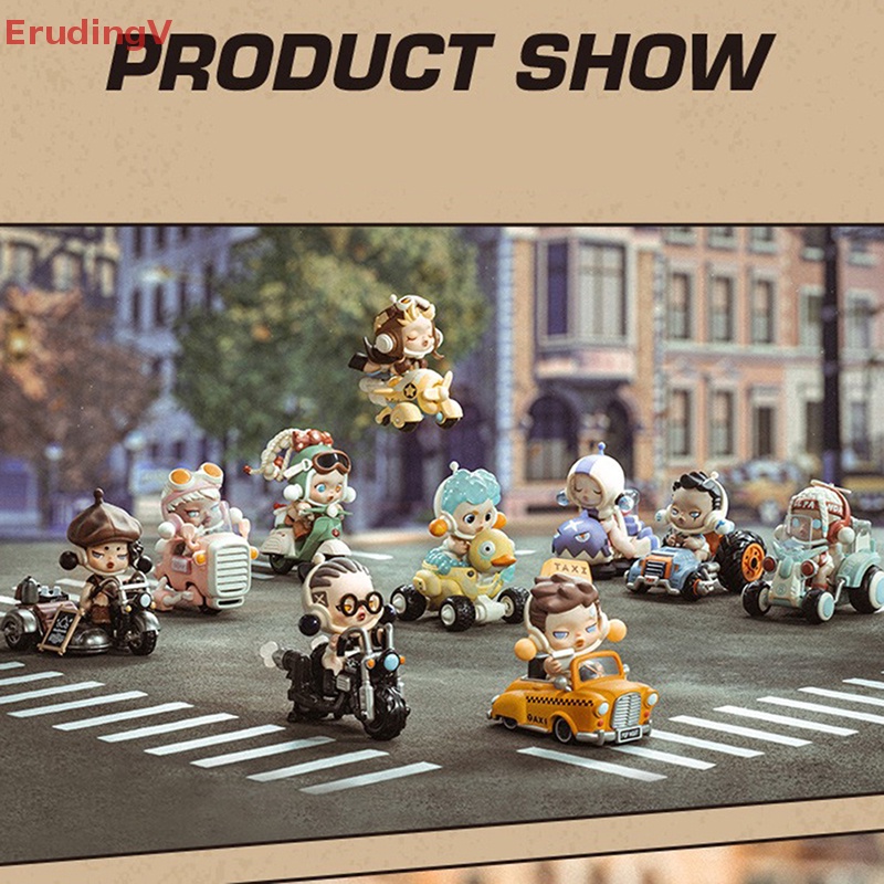 [ErudingV] 1 Đồ Chơi Xe Hơi Hộp Bí Ẩn Hình Đầu Lâu MART Skullpanda Laid Dễ Thương