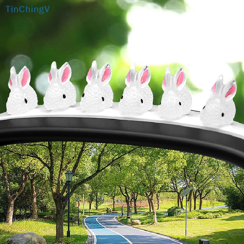 [TinChingV] Bộ 2 Thỏ Dạ Quang Trang Trí Nội Thất Xe Hơi Phong Cách Dễ Thương [Mới]