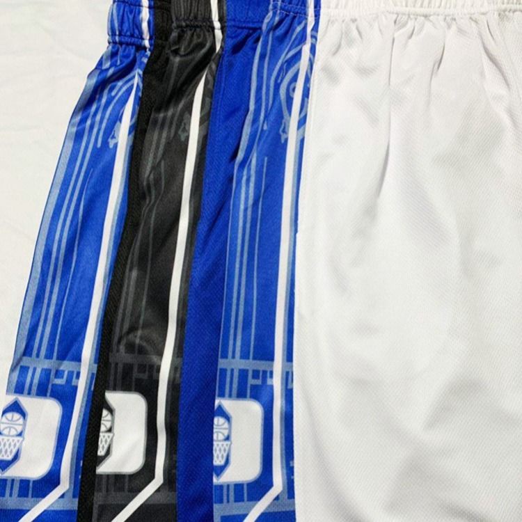 Quần Short Thể Thao Bóng Rổ Thoáng Khí Nhanh Khô In Họa Tiết 5 Điểm