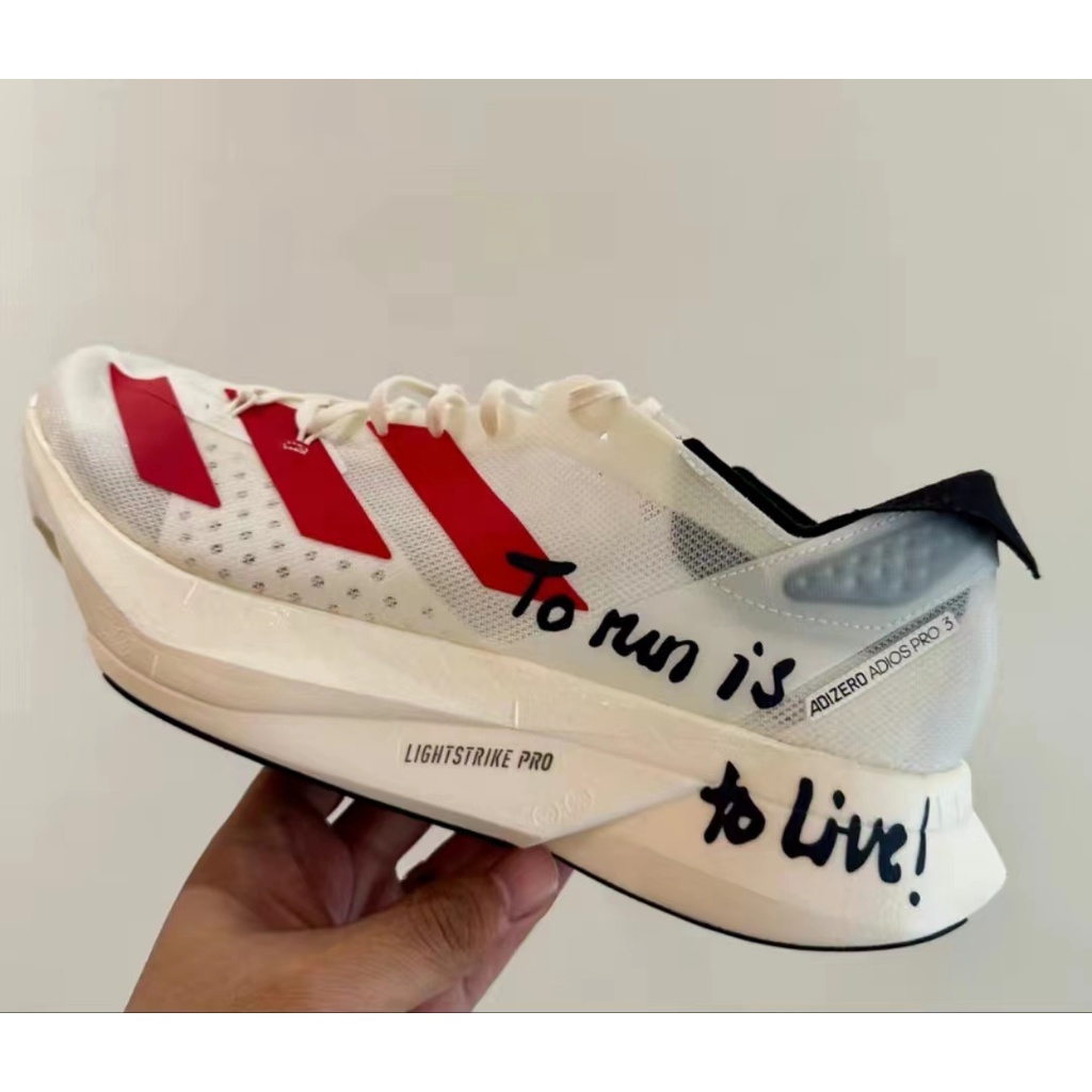 Giày Thể Thao Chạy Bộ Adidas new Adizero Adios Pro3 2023 Bằng Sợi carbon Trẻ Trung