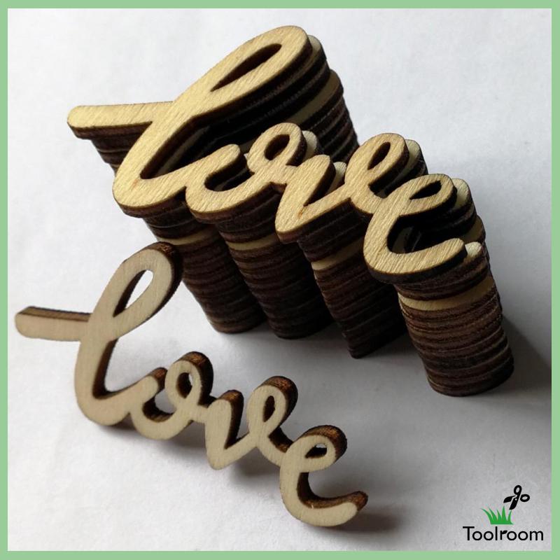 [Toolroom] Set 15 Đĩa Gỗ Hình Nón Kiểu retro Treo Trang Trí Nội Thất