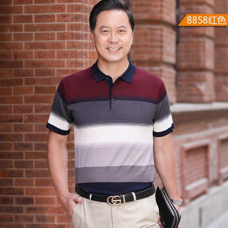 Áo Thun Polo Tay Ngắn Dáng Rộng Màu Sắc Đơn Giản Dễ Phối Đồ Thời Trang Cho Nam