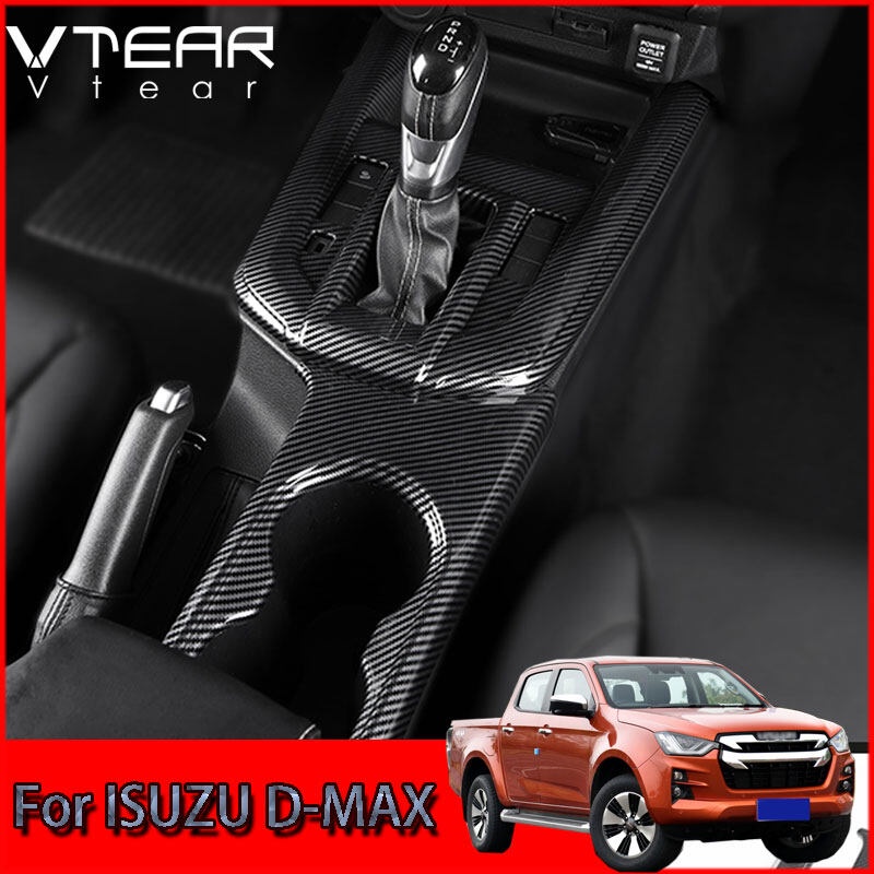 Khung Trang Trí Bảng Điều Khiển Trung Tâm Bằng Nhựa Mạ chrome Cho ISUZU DMAX D-MAX 2021 2022