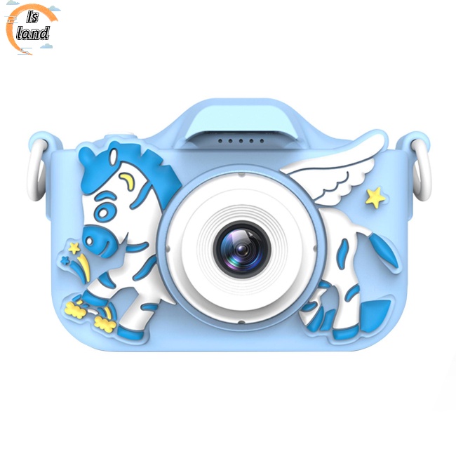 Máy Ảnh Kỹ Thuật Số 2.0ips Hd Họa Tiết Hoạt Hình Dễ Thương Dùng Làm Quà Tặng Sinh Nhật Cho Bé