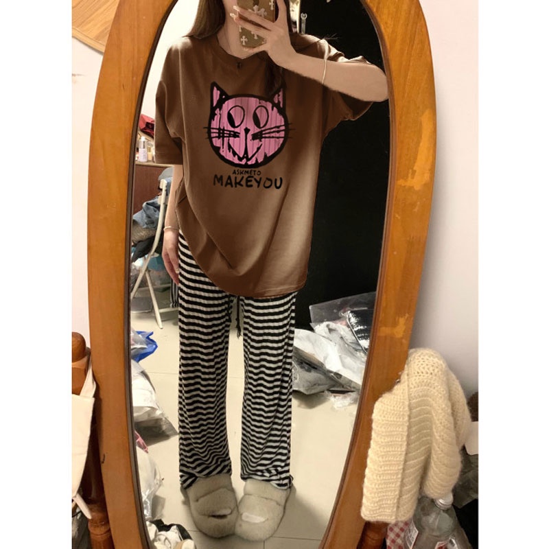 NRVP Áo Thun 100% Cotton Tay Ngắn Phong Cách Hàn Quốc Mới