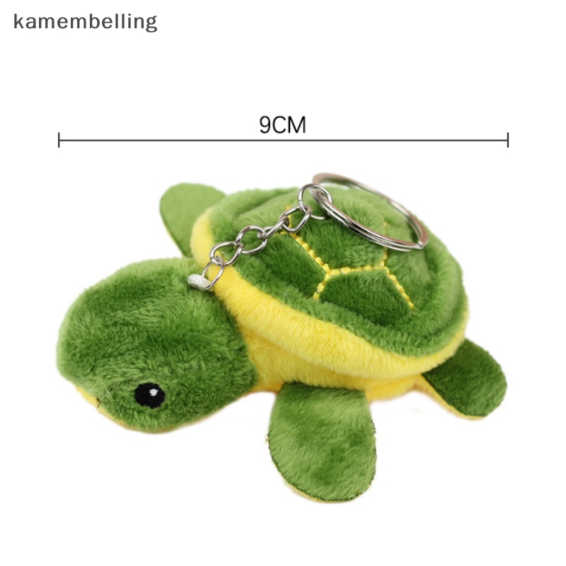 Móc Khóa Hình Rùa Nhồi Bông Mềm Mại Dễ Thương