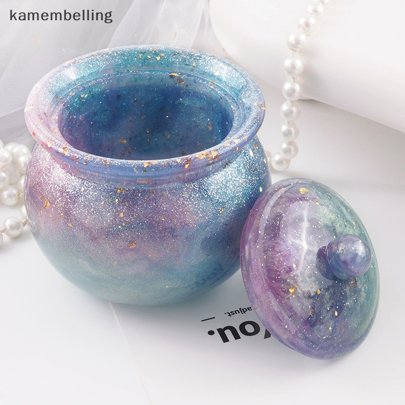 Khuôn Silicone Làm Lọ Thủ Công Mini Có Nắp Đậy DIY