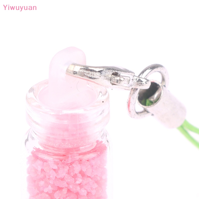 1 / 5 Bình Sữa Dạ Quang Mini Bằng Nhựa Resin Trang Trí Xe Hơi / Điện Thoại DIY Mới