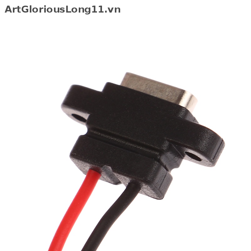 Giao Diện Sạc Nhanh ArtGloriousLong Type C 2 Pin Cổng female Chống Thấm Nước