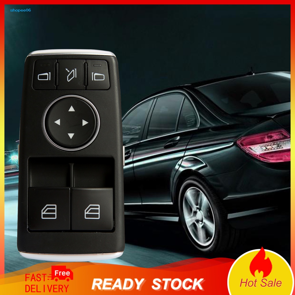 Công Tắc Điều Khiển Nâng Cửa Sổ Kính Xe Hơi Chống Trầy Xước Độ Bền Cao 1729056900 Vỏ Bọc Bảo Vệ Chìa Khóa Xe Hơi Mercedes-Benz C-Class W204 Thiết Kế Đơn Giản Tiện Dụng