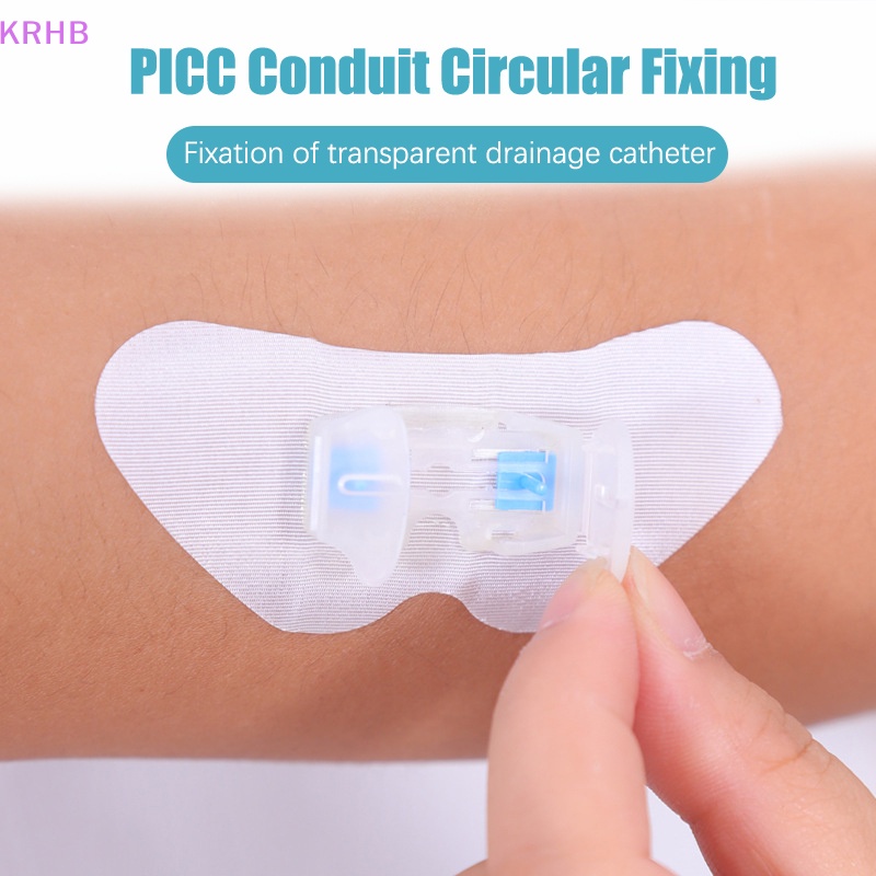 Krhb Băng Keo Dán Cố Định Ống Thoát Nước Che Khuyết Điểm Khí Gatrostomy Mới