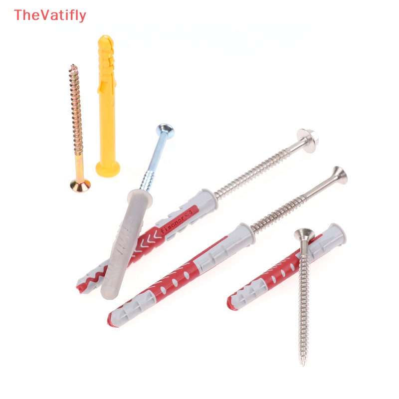 [Thevalifly] Set 2 Ống Nối Dài Phích Cắm Ống Nhựa Nylon Gắn Tường