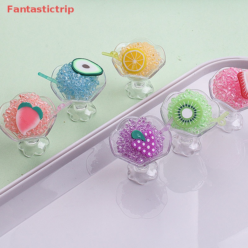 [Fantastictrip] Đồ trang trí Que Kem Phát Sáng Mini Bằng Nhựa Resin Dễ Thương Trang Trí Tiểu Cảnh Mới