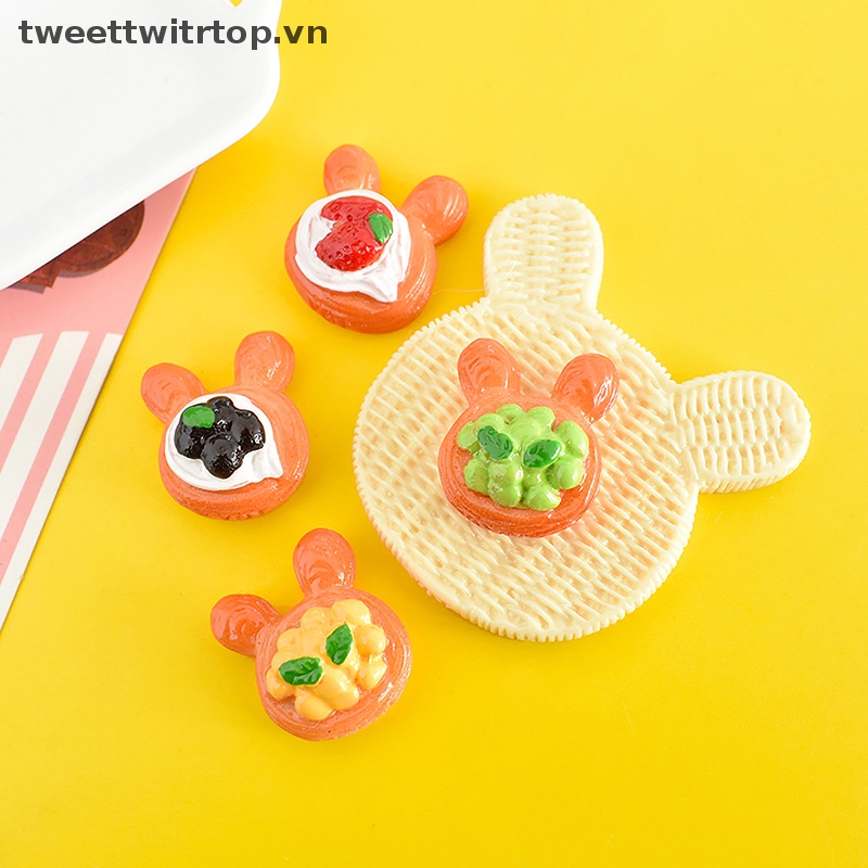 Mô Hình Bánh Trứng / Trái Cây / Bánh Mì DIY Cho Nhà Búp Bê