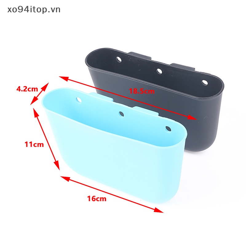 Thùng Rác Dạng Treo Hình Vuông Màu Đen Tiện Dụng Cho Xe Hơi