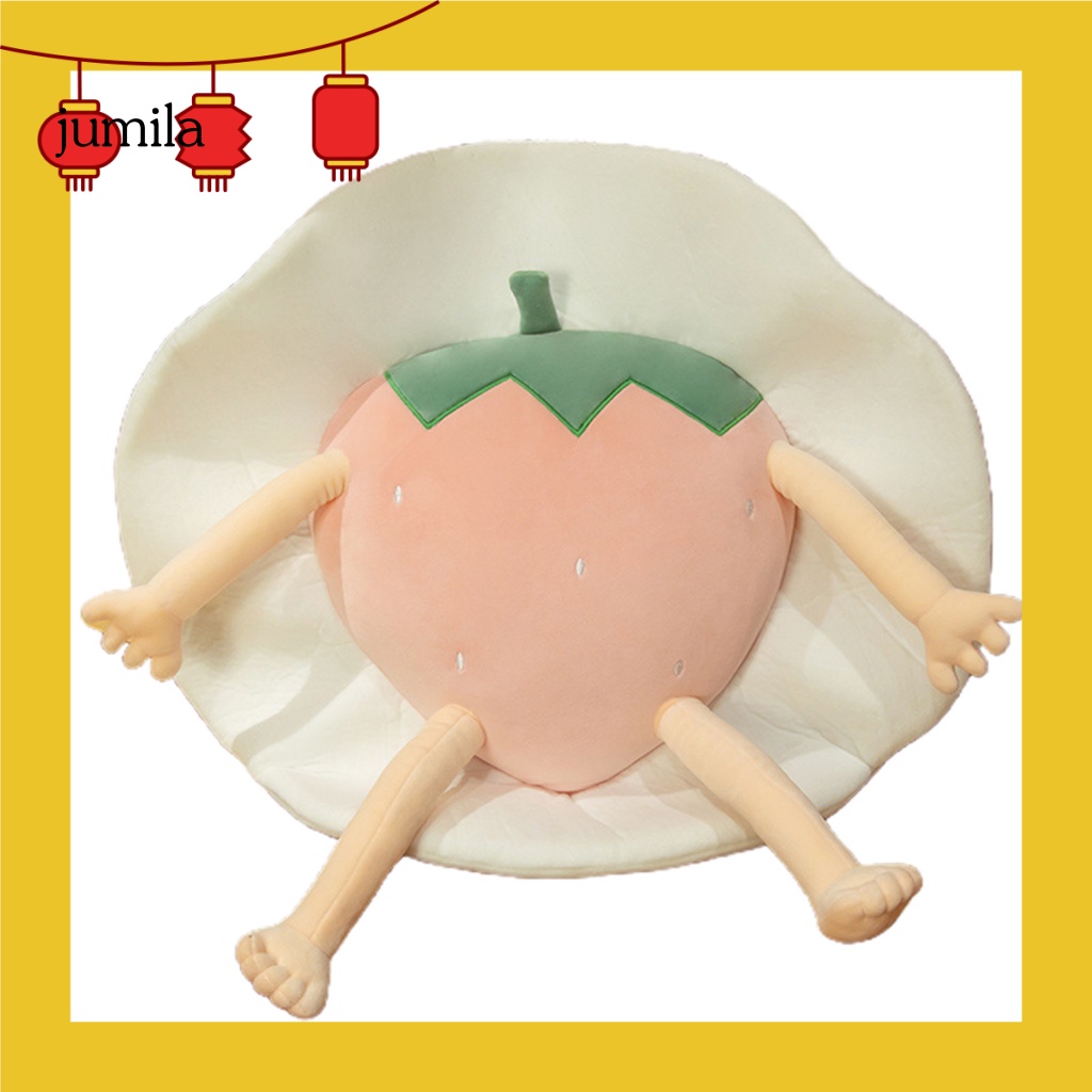 Gối Nhồi Bông Nhiều Màu Hình Trái Cây Dễ Thương