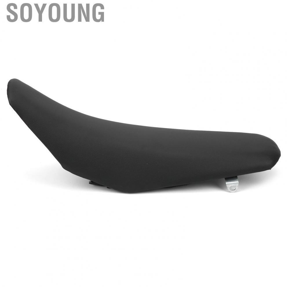 Soyoung Motorcycle Seat Assembly  Black Motorcycle Seat  Fit for Honda CRF110 CRF110F 2013‑2016 Dirt Bike Motorcycle Seat