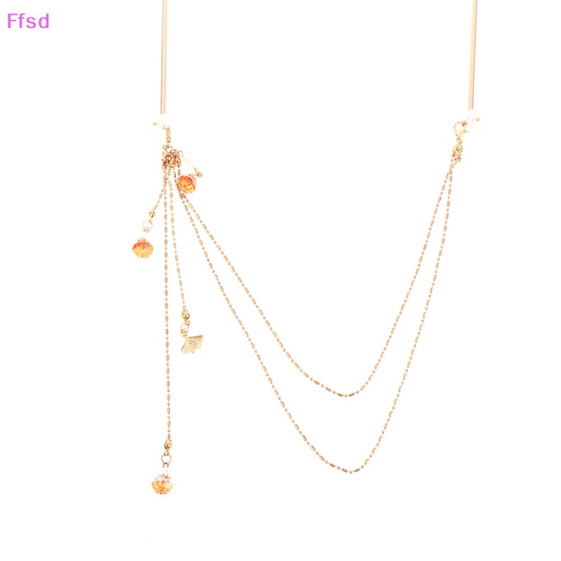 {Ffsd} Trâm Cài Tóc Hai Sợi Phong Cách Trung Hoa Cổ Điển * Bán Chạy