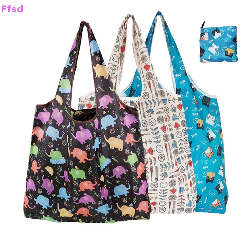 1 Túi Tote Mua Sắm Tái Sử Dụng Thân Thiện Với Môi Trường