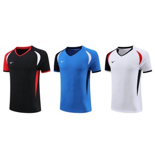 Áo thun bóng bàn tay ngắn new mizuno 2023 6506