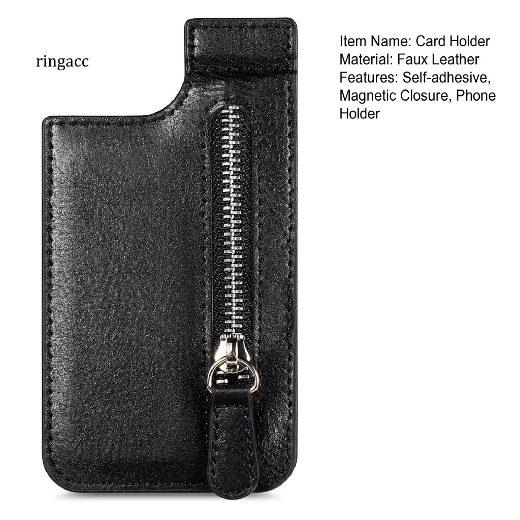 Rga Ví Dán Điện Thoại Siêu Nhẹ Có Ngăn Đựng Thẻ Tiện Dụng