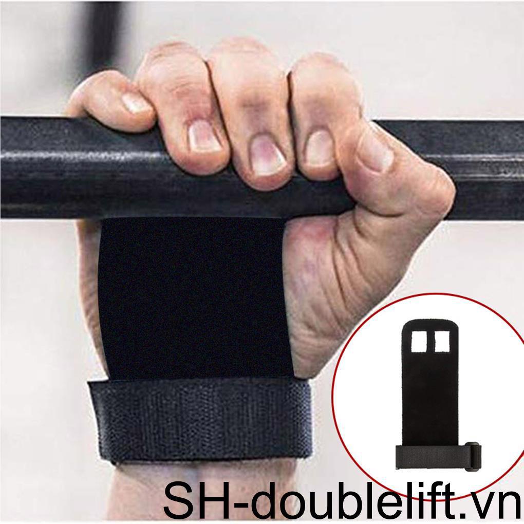 Bộ 2 Đai Quấn Bảo Vệ Cổ Tay Bằng Sợi Tổng Hợp Chống Trượt Có Thể Điều Chỉnh Hỗ Trợ Nâng Tạ
