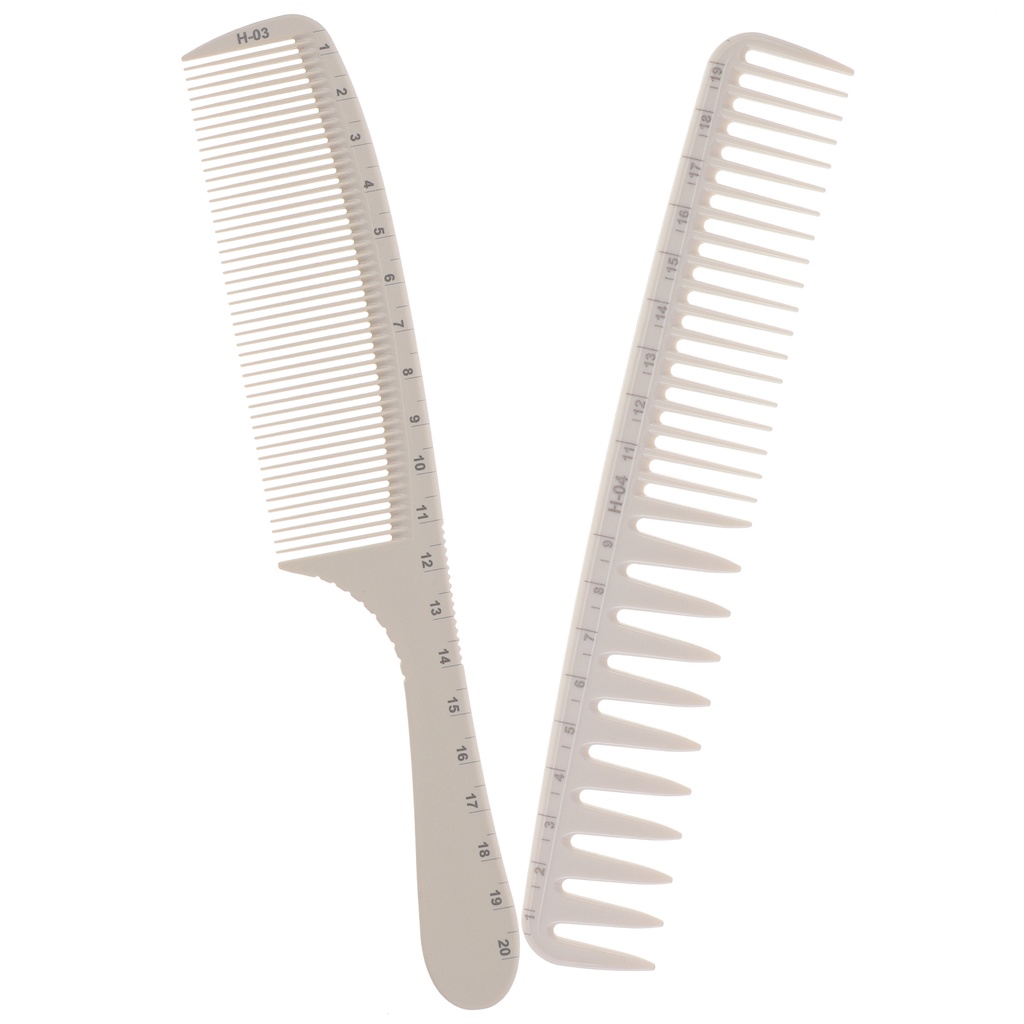Set 2 Lược Chải Tóc Tạo Kiểu Tiện Dụng Khi Đi Du Lịch