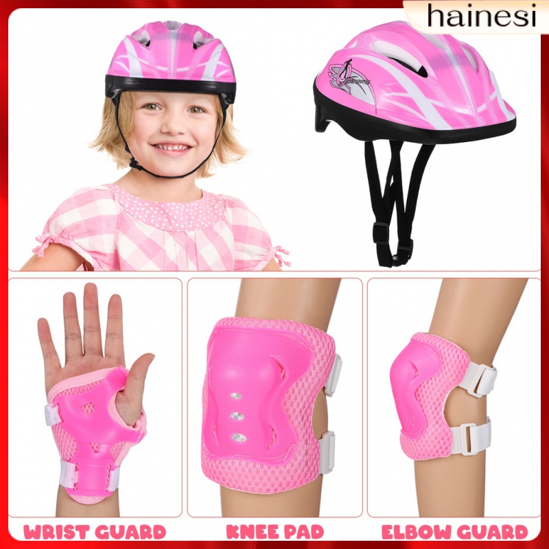 Bộ Miếng Đệm Bảo Vệ Đầu Gối Cho Bé Khi Đạp Xe / Ván Trượt