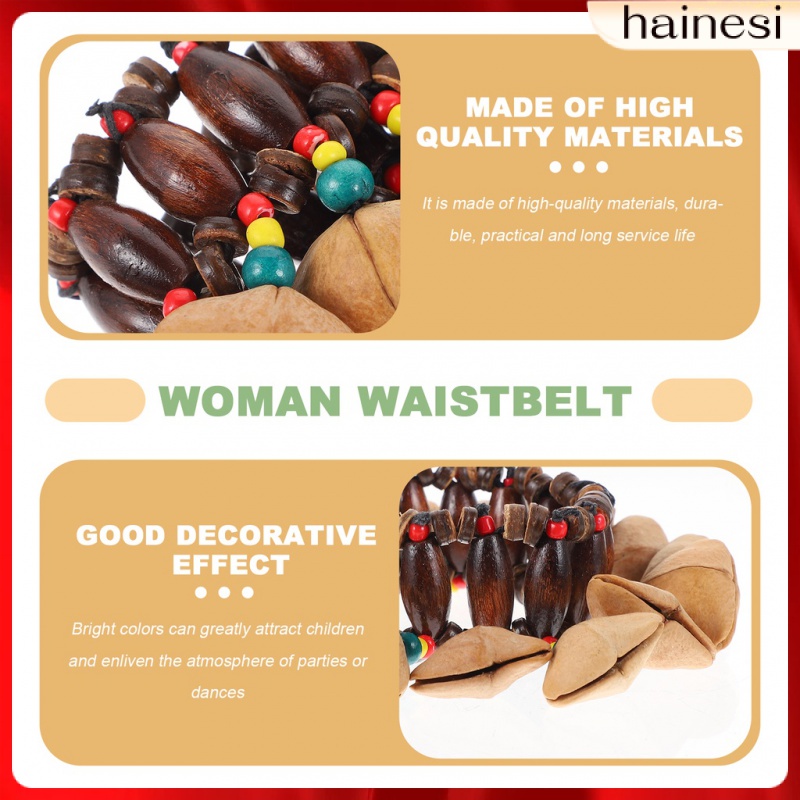 Vòng Tay Vỏ Sò Bằng Gỗ Độc Đáo Cho Bé