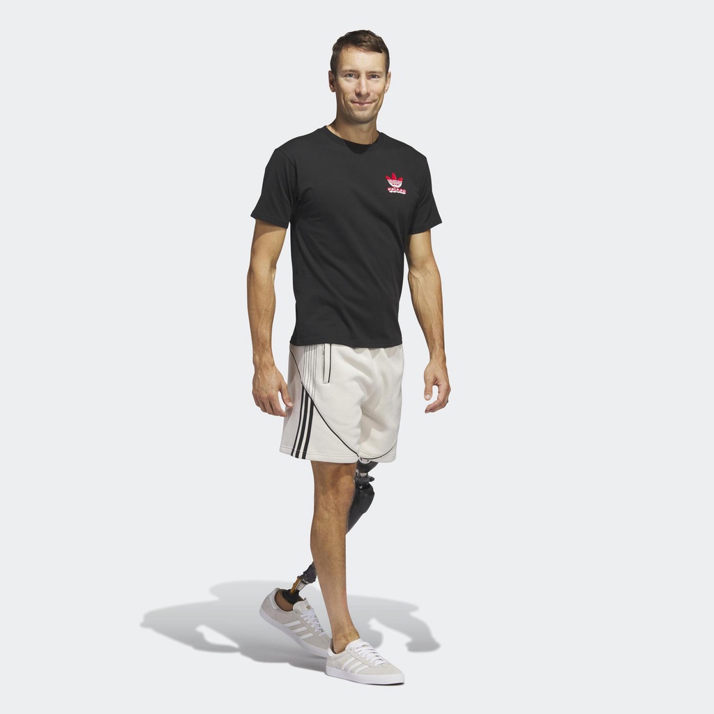 adidas Phong cách sống Áo Thun Ba Lá 3D Power Nam Đen IC5569