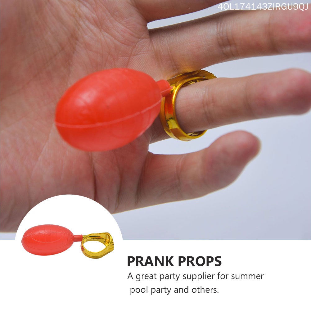 Set 8 Đồ Chơi Bồn Tắm Bằng Nhựa Màu Đỏ Kích Thước 8X3CM Độc Đáo Cho Gia Đình