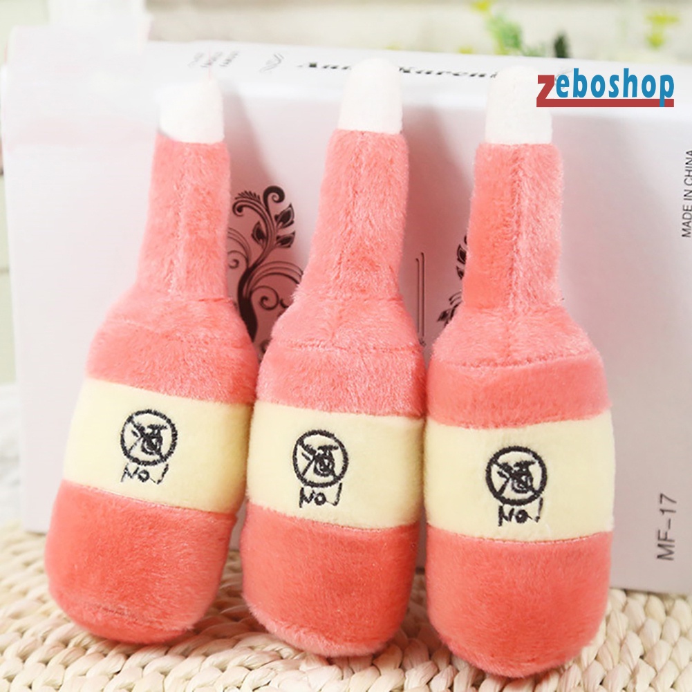 Đồ Chơi Nhồi Bông Mềm Mại Phát Ra Tiếng Kêu Vui Nhộn Cho Thú Cưng