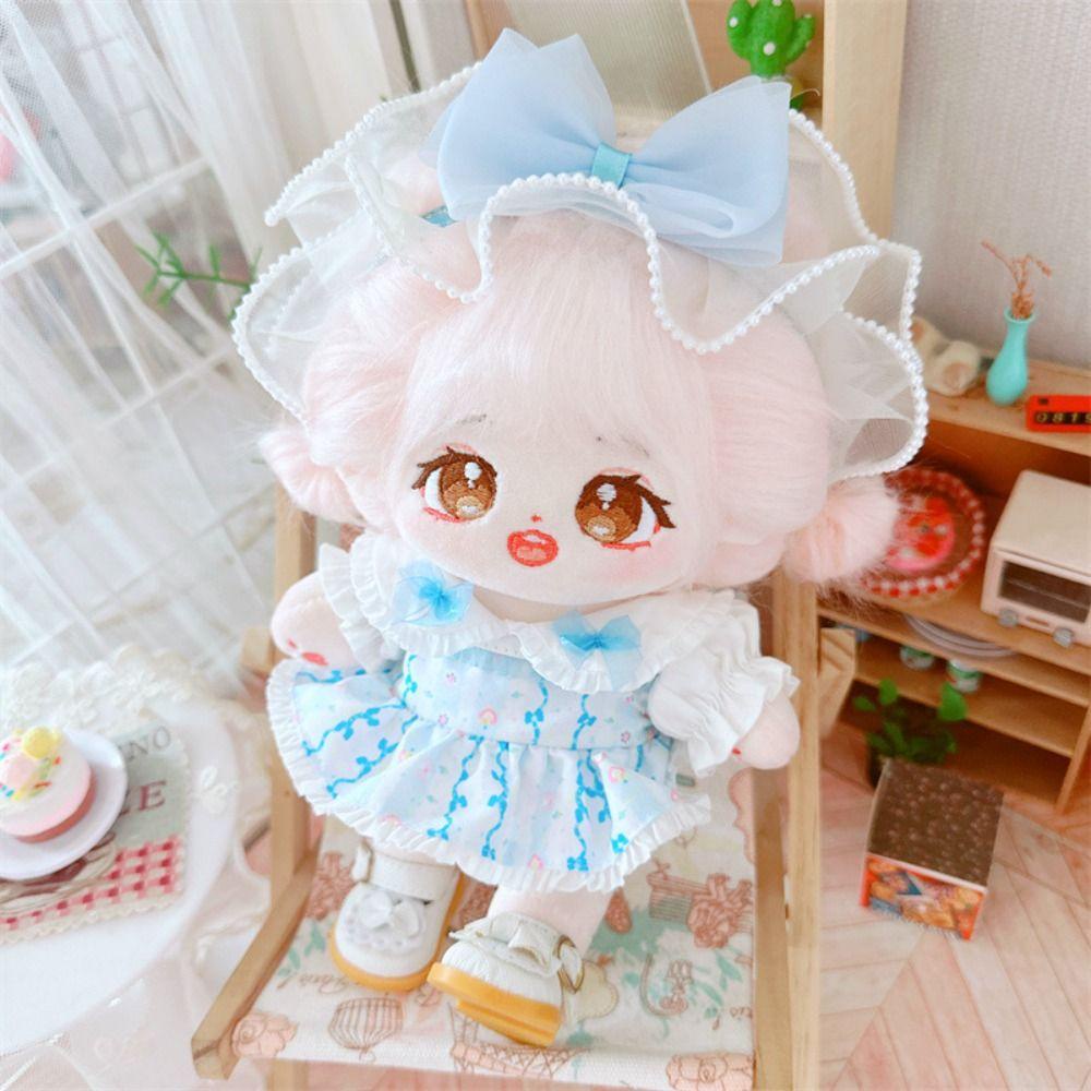 Đầm Xòe Chất Lượng Cao In Họa Tiết Cầu Vồng Dễ Thương Dành Cho Búp Bê EXO / Idol