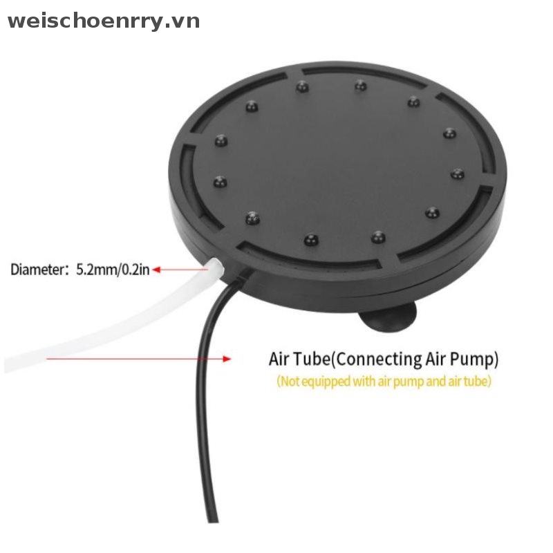 Đá Sủi Bọt Khí Có Đèn LED Nhiều Màu Sắc Dùng Trang Trí Bể Cá